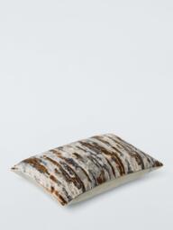 Harlequin Sial Abstract Cushion, Pewter - thumbnail 3