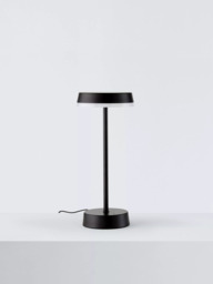 John Lewis Ernie Rechargeable Indoor/Outdoor LED Table Lamp, Black - thumbnail 2