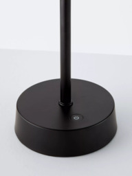 John Lewis Ernie Rechargeable Indoor/Outdoor LED Table Lamp, Black - thumbnail 4
