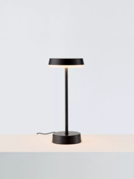 John Lewis Ernie Rechargeable Indoor/Outdoor LED Table Lamp, Black - thumbnail 1