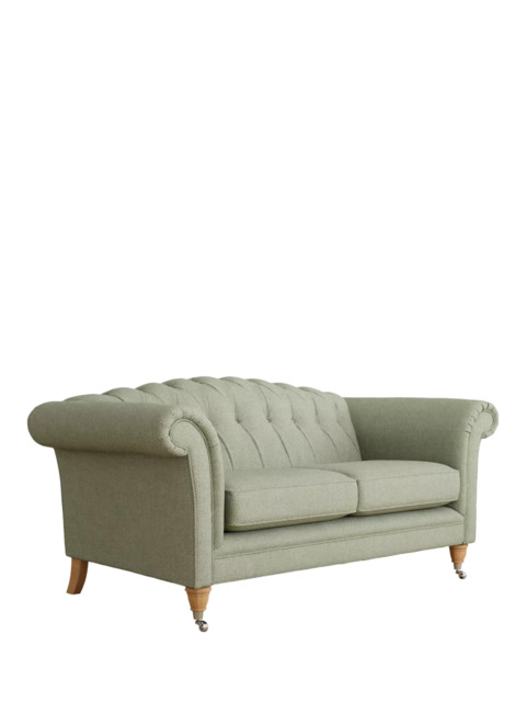 Laura Ashley Gloucester Medium 2 Seater Sofa, Oak Leg - image 1