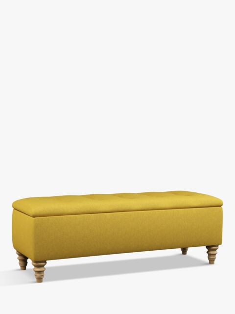 John Lewis Rouen Upholstered Ottoman Storage Box - image 1