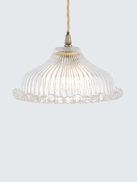 John Lewis Amelie Ribbed Glass Ceiling Light Shade - image 1