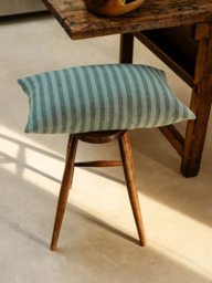 Piglet in Bed Pembroke Stripe Rectangular Cushion Cover - thumbnail 2