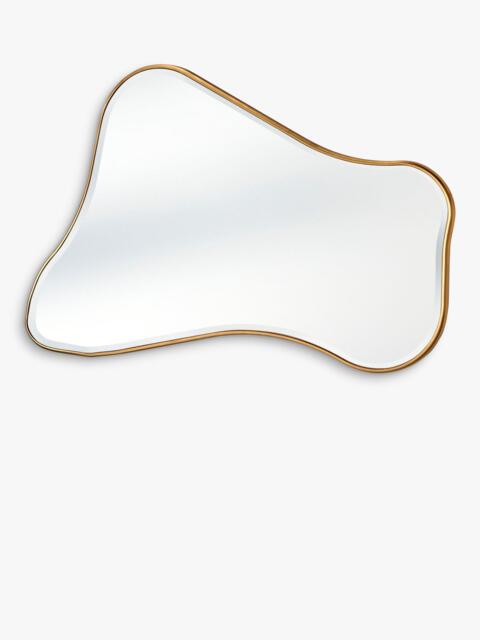 Yearn Juliet Wood Frame Wall Mirror, 120 x 80cm, Gold - image 1