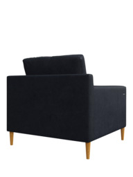 John Lewis Draper II Motion Leather Armchair, Light Leg - thumbnail 4