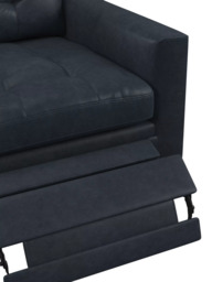 John Lewis Draper II Motion Leather Armchair, Light Leg - thumbnail 6