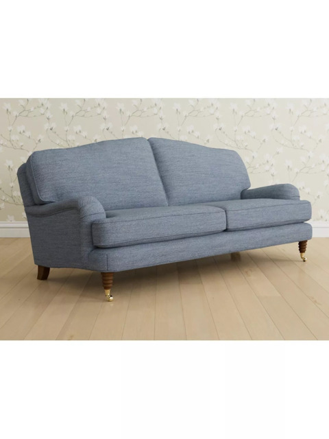Laura Ashley Lynden Large 3 Seater Sofa, Teak Leg - image 1