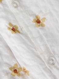 John Lewis Daisy Seersucker Cotton Blend Duvet Cover Set, Multi - thumbnail 4