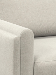 John Lewis Harbour Large 3 Seater Sofa, Light Leg, Aquaclean Matilda Natural - thumbnail 6