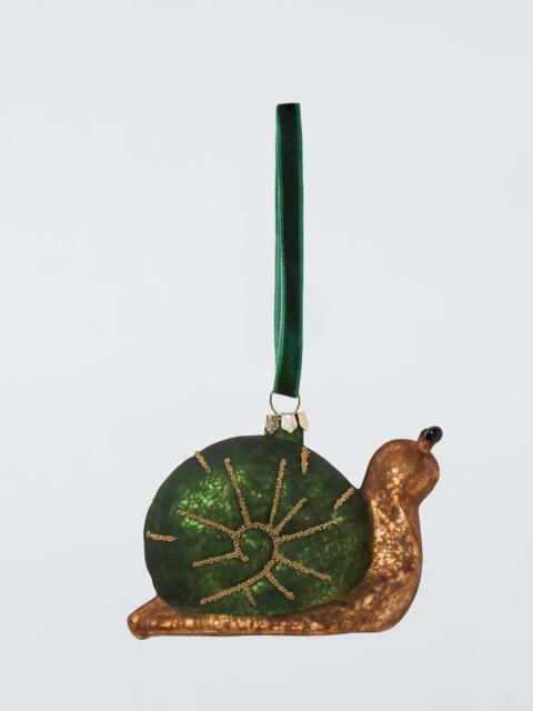 John Lewis The Curator Snail Bauble, Green - image 1