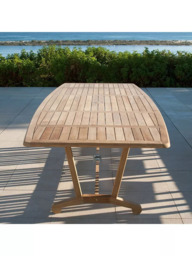 Barlow Tyrie Chesapeake Rectangular Wooden Garden Dining Table, 280cm, Teak - thumbnail 2