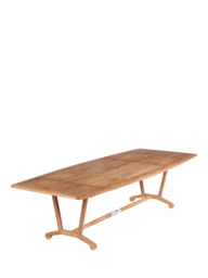 Barlow Tyrie Chesapeake Rectangular Wooden Garden Dining Table, 280cm, Teak