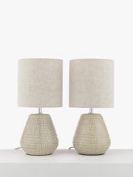 John Lewis Elwood Table Lamp, Set of 2 - thumbnail 3