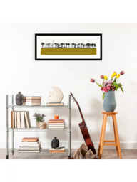 John Lewis Jacky Al-Samarraie 'Northumberland' Framed Print & Mount, 40.5 x 104.5cm - thumbnail 2