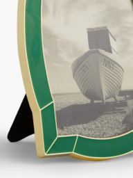 "John Lewis Enamel & Metallic Edge Photo Frame, 4 x 6"" (10 x 15cm), Green" - thumbnail 2