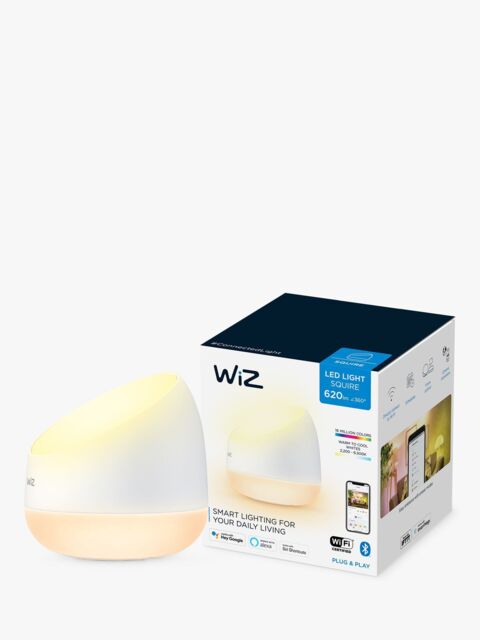 WiZ Squire LED Plug & Play Portable Table Lamp, Full Colour - image 1