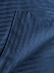 John Lewis Satin Stripe Pure Cotton Sateen Duvet Cover set, 400 Thread Count - thumbnail 2