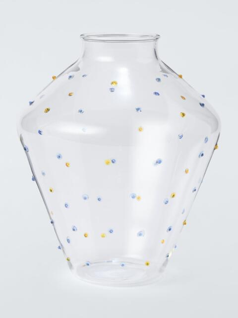 John Lewis Bobble Borosilicate Glass Vase, H28cm, Clear - image 1