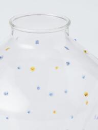 John Lewis Bobble Borosilicate Glass Vase, H28cm, Clear - thumbnail 2