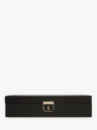 WOLF Palermo Leather Jewellery Box, Medium - thumbnail 1