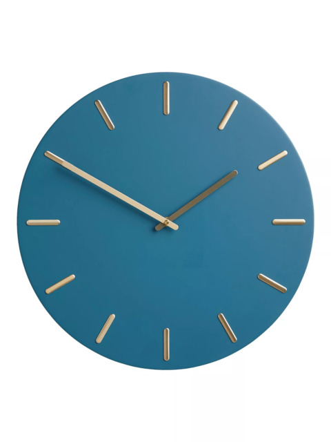 John Lewis Arne Brass Dial Analogue Wall Clock, 45cm - image 1