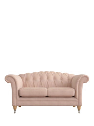 Laura Ashley Gloucester Small 2 Seater Sofa, Oak Leg