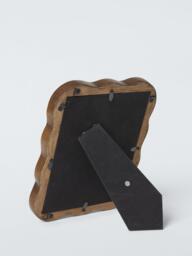 John Lewis Wiggle Wood Photo Frame & Mount, Walnut Finish - thumbnail 3