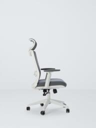 John Lewis Ollie High Back Ergonomic Office Chair, Grey - thumbnail 4