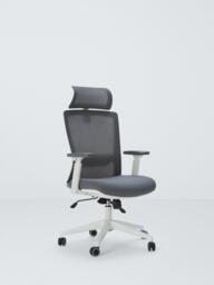 John Lewis Ollie High Back Ergonomic Office Chair, Grey - thumbnail 1