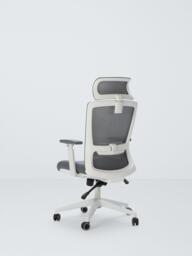 John Lewis Ollie High Back Ergonomic Office Chair, Grey - thumbnail 3