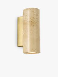 John Lewis Linea Marble Wall Light, Travertine - thumbnail 3