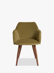 MADE Lule Dining Armchair, Set of 2, Green - thumbnail 1