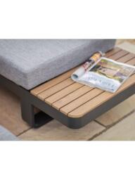 Bramblecrest Brooklyn 10-Seater Square Garden Sofa Set, Anthracite - thumbnail 6