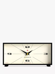 Newgate Clocks Thunderbird Analogue Mantel Clock, Black - thumbnail 1