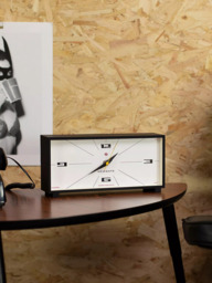 Newgate Clocks Thunderbird Analogue Mantel Clock, Black - thumbnail 3