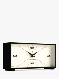 Newgate Clocks Thunderbird Analogue Mantel Clock, Black - thumbnail 2