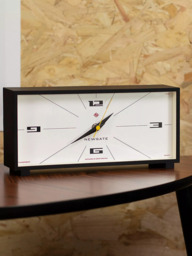 Newgate Clocks Thunderbird Analogue Mantel Clock, Black - thumbnail 4