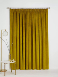 John Lewis Velvet Pair Lined Pencil Pleat Curtains - thumbnail 5