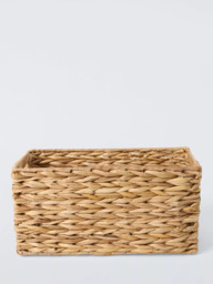 John Lewis Bulrush Storage Basket, Natural, Small - thumbnail 2