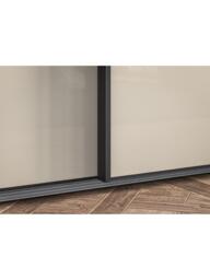 John Lewis Newlyn 2m Sliding Wardrobe with 2 Glass Doors - thumbnail 5