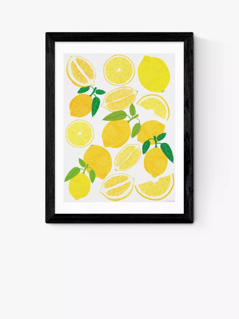 EAST END PRINTS Leanne Simpson 'Lemon Harvest' Framed Print - image 1