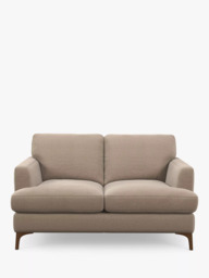 John Lewis Iona Medium 2 Seater Sofa, Dark Leg, Easy Clean Chunky Chenille Natural