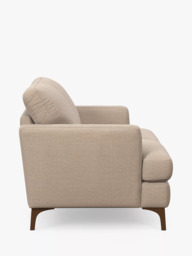 John Lewis Iona Medium 2 Seater Sofa, Dark Leg, Easy Clean Chunky Chenille Natural - thumbnail 3