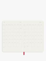 Moleskine 12 Month Weekly Notebook 2027, Soft Cover, Red - thumbnail 4