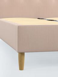 John Lewis Arlo Upholstered Bed Frame, Double - thumbnail 4