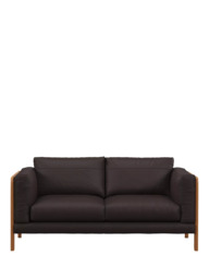 John Lewis Nest Medium 2 Seater Leather Sofa, Light Leg - thumbnail 5
