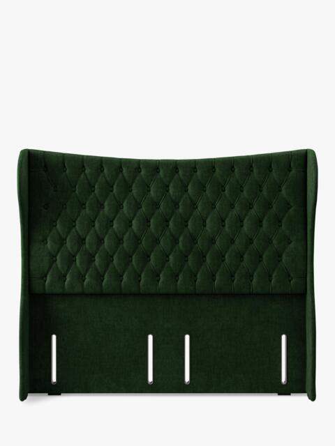 Hypnos Elizabeth Extra Wide Upholstered Headboard, Super King Size - image 1