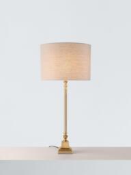 John Lewis Mora Lamp Base, Gold - thumbnail 2