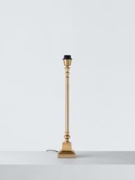 John Lewis Mora Lamp Base, Gold - thumbnail 1